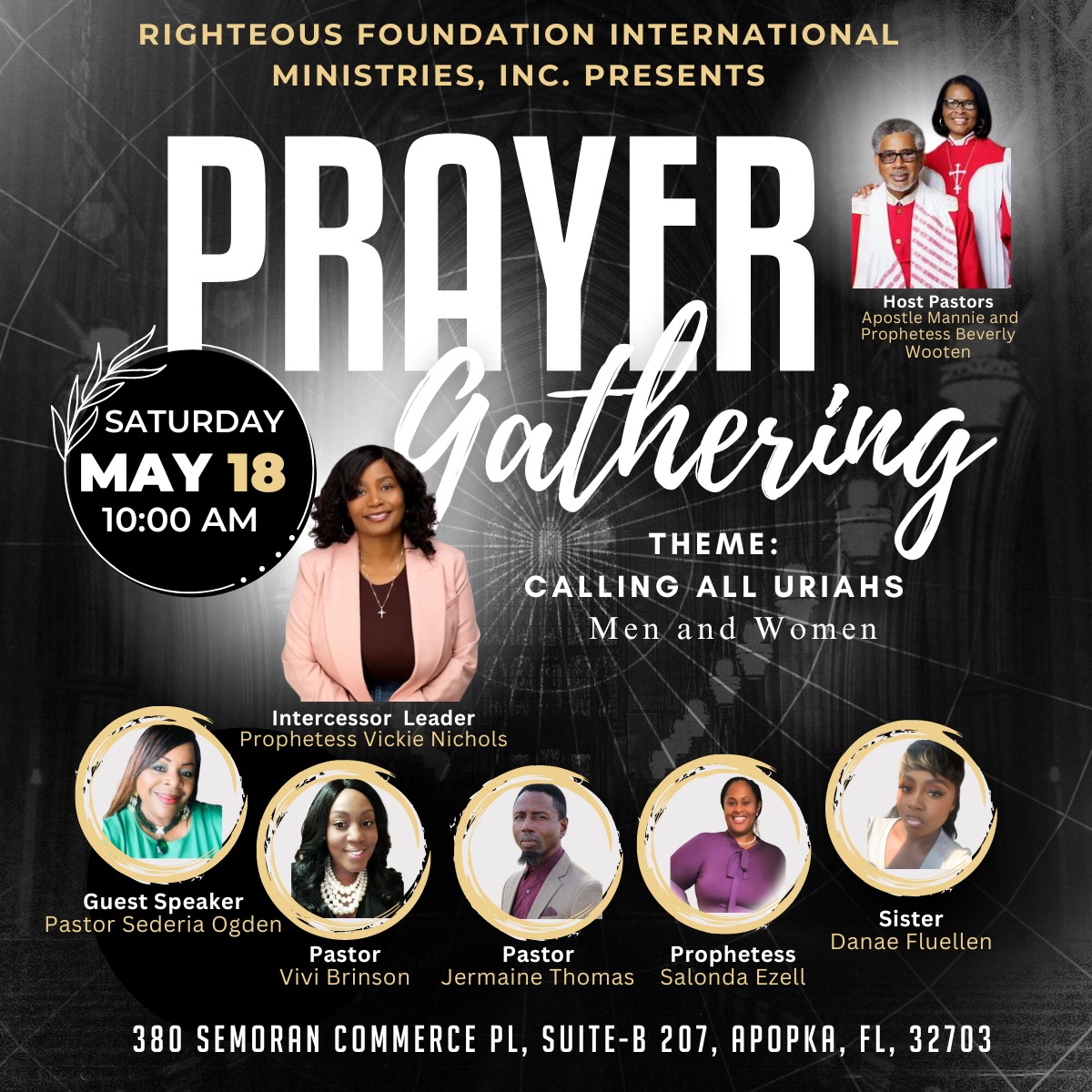 Prayer Gathering - May 18, 2024